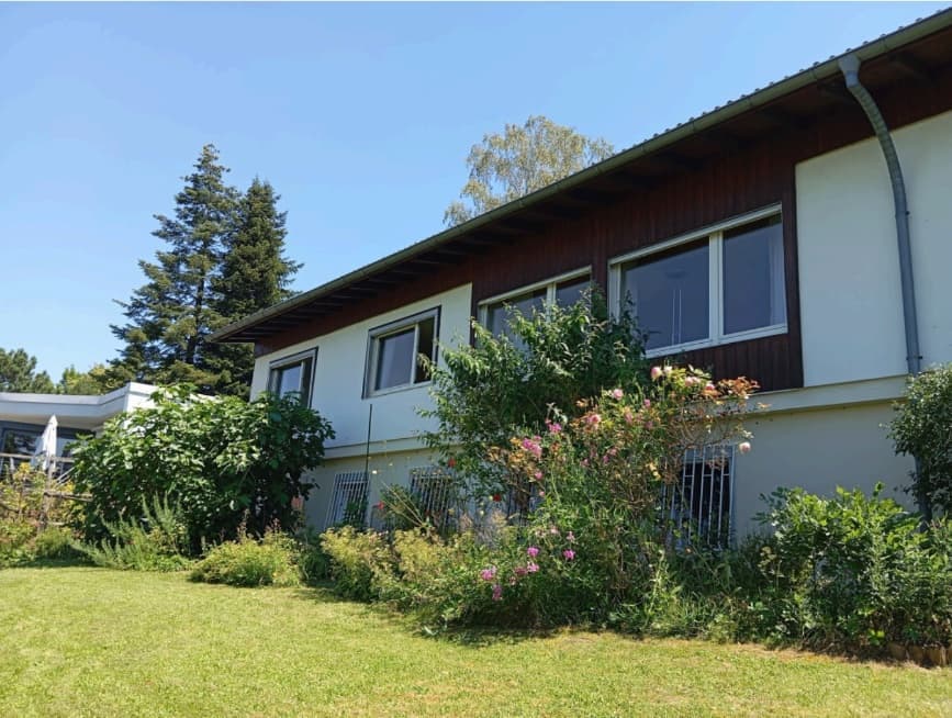 Sonniges Einfamilienhaus mit Blick in die Rheinebene